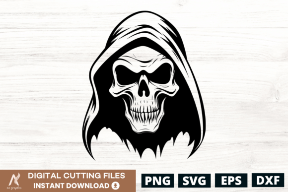 Download Halloween Ghost Skull SVG Design - 5 - Svg design Collection