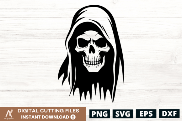 Download Halloween Ghost Skull SVG Design - 6 - Svg design Collection