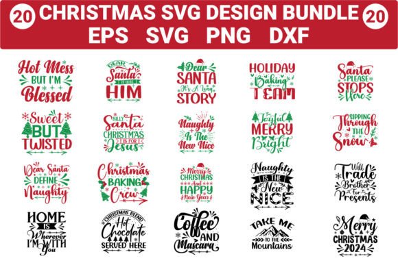 Download Christmas Svg Design Bundle - Svg design Collection