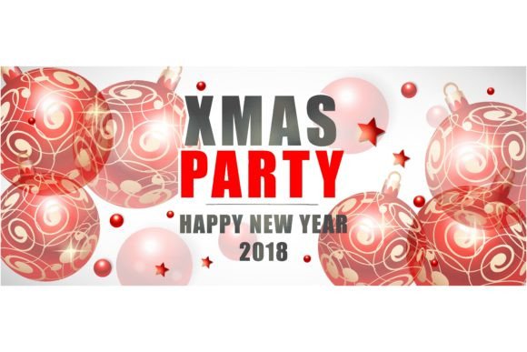 Download Xmas Party and Happy New Year 2018 Lette - 2018 Collection