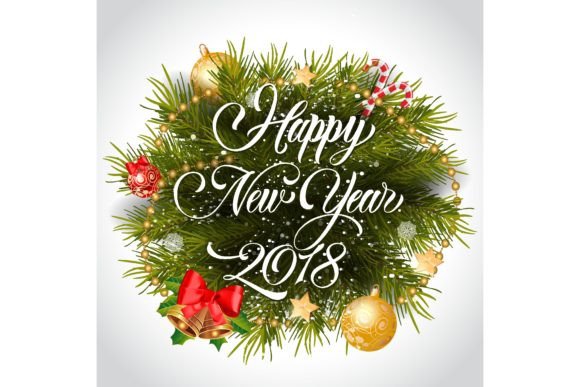 Download Happy New Year 2018 Lettering with Chris - 2018 Collection