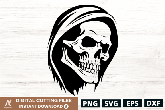 Download Ghost Skull Face SVG Design - 3 - Svg design Collection